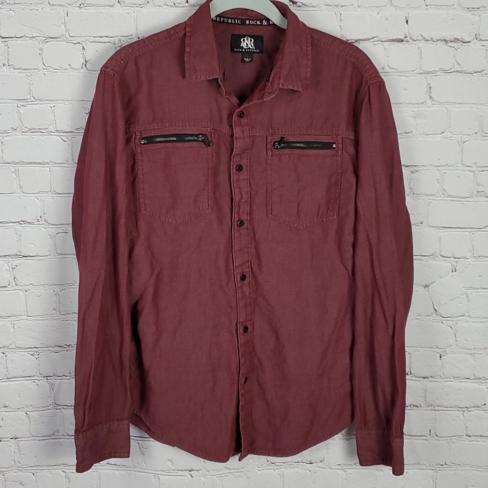 Rock & Republic Small Button Down Shirt